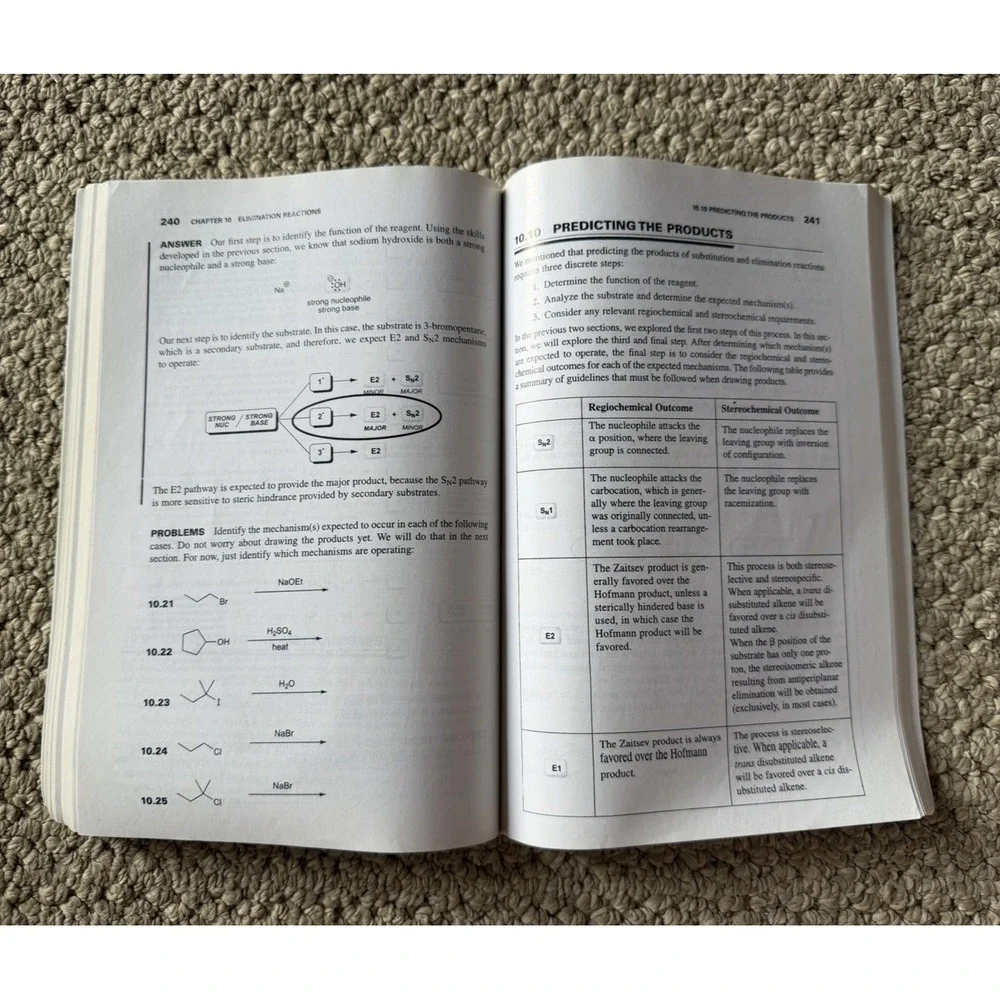 Organic Chemistry as a Second Language : First Semester Topics by David R. Klein